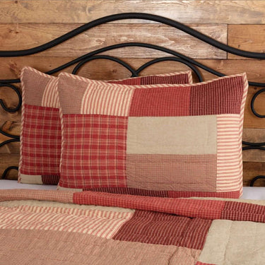 Rory Schoolhouse Red Standard Sham 21x27 VHC Brands - The Fox Decor